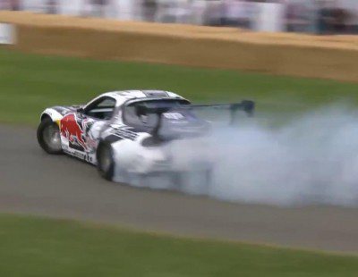 Así se hace drifting en GoodWood