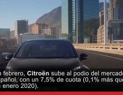 La firma francesa Citroën celebra su podio en el mercado de febrero