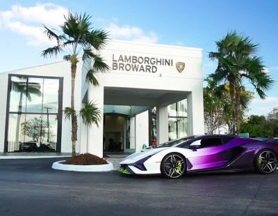 La firma italiana Lamborghini entrega un nuevo Sián en Sao Paulo