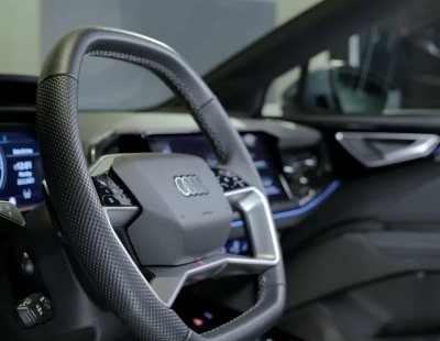 Este es el futurista interior del Audi Q4 e-tron