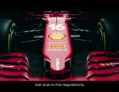 Este es el nuevo bólido de Carlos Sainz, el Ferrari SF21