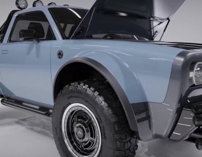 Este es el Alpha Wolf, la pick-up eléctrica de la compañía americana