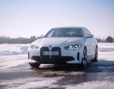 Este es el esperado BMW i4, un coupé eléctrico de cuatro puertas