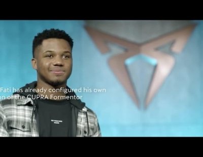 La marca Cupra ficha al futbolista Ansu Fati como nuevo embajador