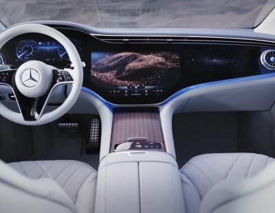 El nuevo Mercedes-Benz EQS tendrá esta gigantesca pantalla curva