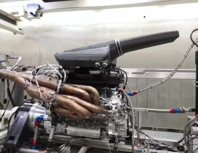 Este es el V12 Cosworth del Gordon Murray T.50