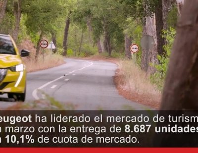 La firma francesa Peugeot lidera el mercado el primer trimestre de 2021