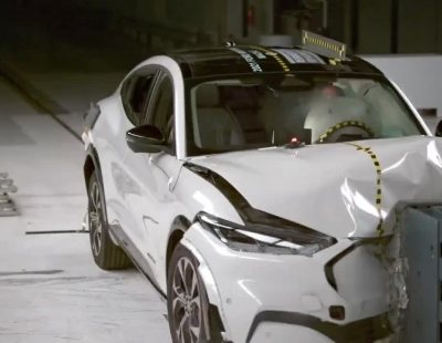 El SUV eléctrico Ford Mustang Mach-E pasa los rigurosos test del IIHS