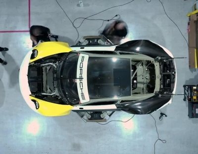 Así se decora el Porsche 911 RSR Michelin, una versión exclusiva para competición
