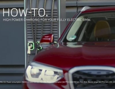 El nuevo SUV eléctrico BMW iX3 se recarga así de fácil