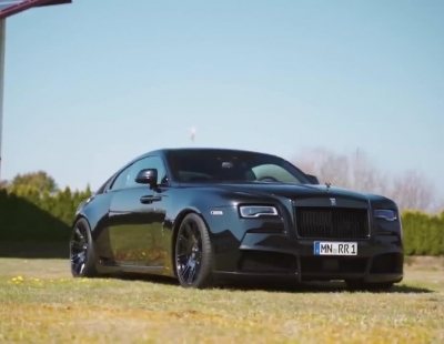 Así es el increible Rolls-Royce Wraith Black Badge