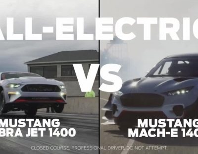 La división Ford Performance enfrenta entre sí a los dos potentes Mustang eléctricos