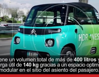 El nuevo Citroën Ami Cargo eléctrico es una herramienta profesional