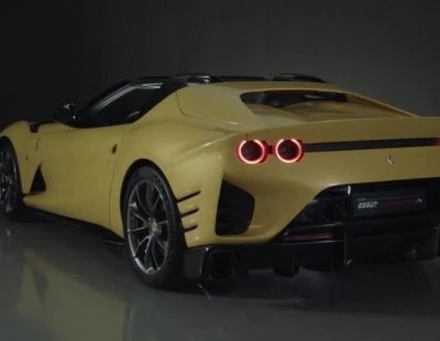 Así de brutal es el nuevo Ferrari 812 Competizione A