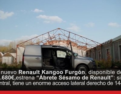 Este nuevo Renault Kangoo Furgón sorprende por sus diferentes soluciones