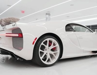 Este es el increible Bugatti Chiron de Manny Khoshbin creado por Hermès