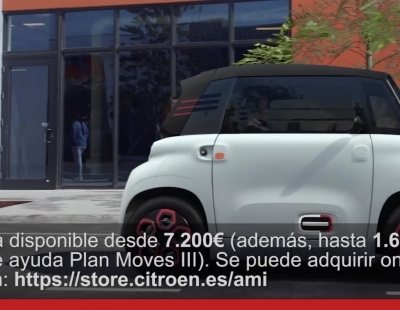El nuevo Citroën Ami es un microutilitario biplaza eléctrico