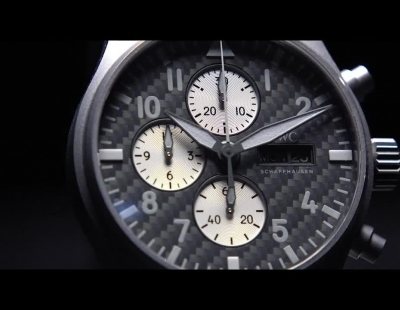 Los expertos de IWC nos muestran este Pilot's Watch Chronograph AMG Edition