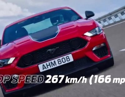 Así corre el impresionante Ford Mustang Mach 1
