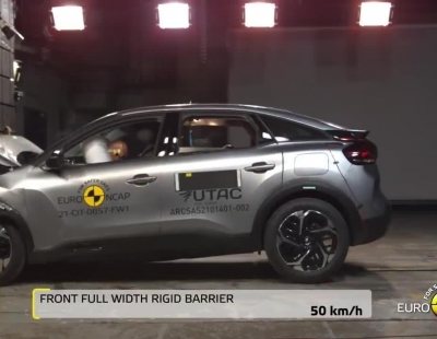 El nuevo Citroën C4 y su variante eléctrica logran cuatro estrellas EuroNCAP
