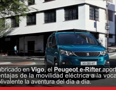 El nuevo Peugeot e-Rifter ofrece hasta siete plazas y 280 km de autonomía