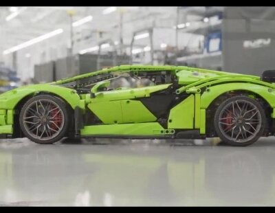 Los expertos de Lego han creado este Lamborghini Sián