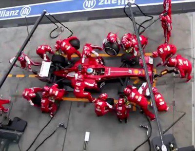 Así son los Pit Stop en distintas categorías