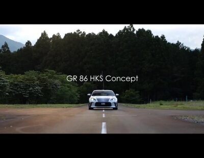 Este es el brutal Toyota GR86 HKS Concept que ha creado el preparador nipón