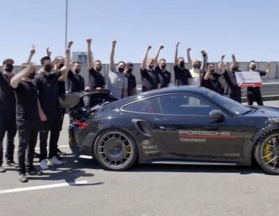 La marca Porsche y Manthey establecen un nuevo récord en Nürburgring con un coche de serie