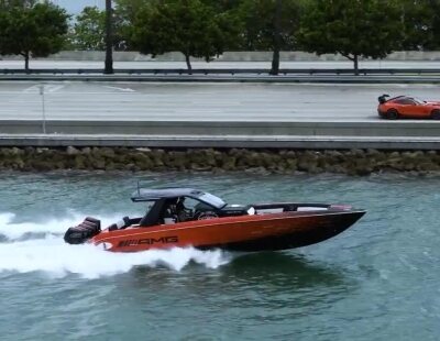 El radical Merdeces-AMG GT Black Series sirve de inspiración para crear esta Cigarette