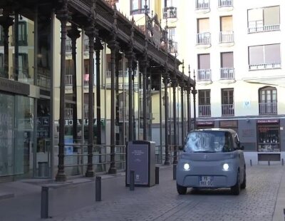 El llamativo Citroën Ami se deja ver por las calles de Madrid