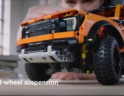 Esta es la Ford F-150 Raptor de LEGO Technic