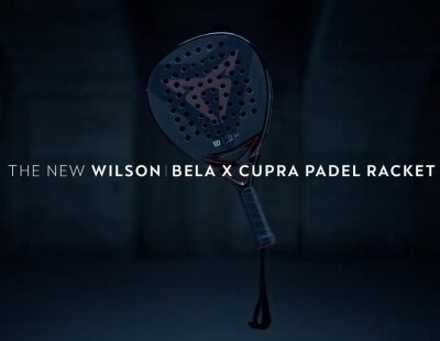 Esta es la pala de pádel que ha lanzado Wilson en colaboración con la marca Cupra
