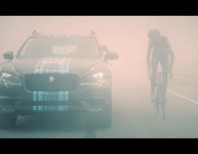 El Jaguar F-Pace ayuda al TeamSky a preparar el Tour