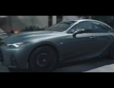 Os mostramos el radical Lexus IS 500 F Sport de la mano de Marvel Studios
