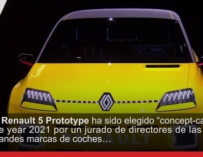 El impresionante Renault 5 Prototype gana el premio Concept Car Of The Year