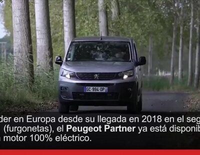 El nuevo Peugeot e-Partner, la versión 100% eléctrica, ya está disponible en España