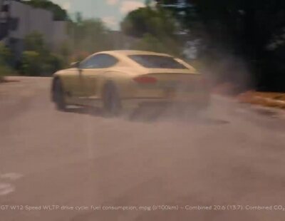 Diviértete haciendo drift con el nuevo y poderoso Bentley Continental GT Speed