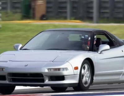 Pierre Gasly se lo pasa en grande con este Honda NSX en el Circuito de Las Américas