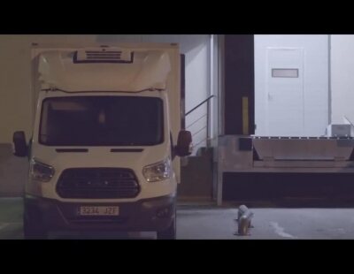 La nueva Ford Transit es la protagonista nocturna