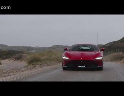 El exclusivo Ferrari Roma se pasea por Amsterdam