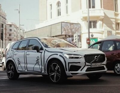 Las Meninas salen de paseo por Madrid gracias a Volvo