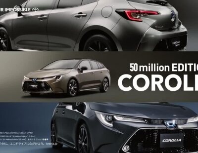 En Japón se lanza esta edición especial del Toyota Corolla por sus 50 millones vendidos