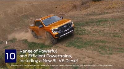 El mítico Ford Ranger llega con nueva estética y motores, incluido un V6