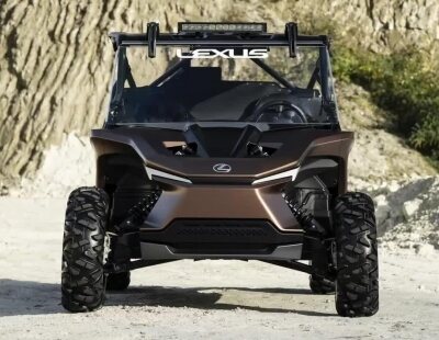 Este es el ROV, un buggy que monta el primer motor de hidrógeno de Lexus