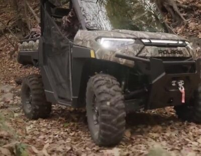 En EE.UU. se ofrece este Polaris Ranger XP Kinetic con una mecánica eléctrica