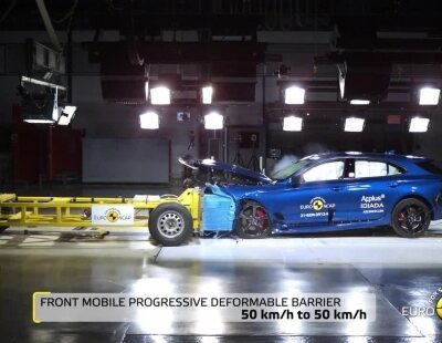 El programa EuroNCAP realiza los crash test del nuevo Génesis G70