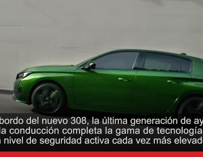 El recién llegado Peugeot 308 trae un aluvión de asistentes a la conducción