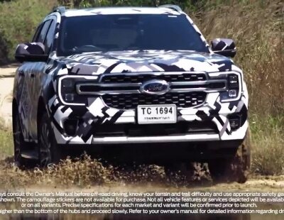 El futuro Ford Everest progresa adecuadamente