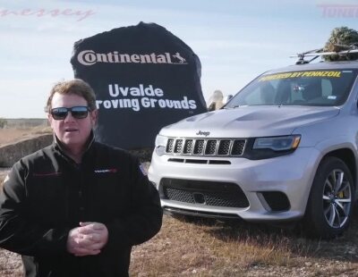 Hennessey ha puesto un arbol de Navidad a 291 km/h